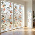 thumbnail image 6 of Unique Bargains No Glue Flowers Window Film Static Cling Decor Multicolor 39.4" x 15.7", 6 of 8