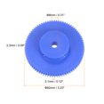 thumbnail image 3 of Uxcell Spur Gear 8mm Inner Hole Step Gear 80T Mod 1 Plastic Motor Gear, 3 of 5