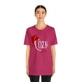 thumbnail image 3 of Cozy Time Tee Shirt, Christmas T-Shirt, Unisex T-Shirt, Matching Family Top, 3 of 4