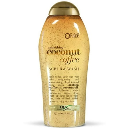 OGX Coconut Coffee Body Scrub & Wash (Best Body Wash Scrub)