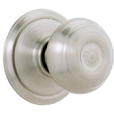 Schlage F10VGEO619 Georgian Passage Knob, Satin Nickel