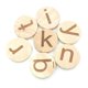 thumbnail image 3 of 26pcs Round Wood Slices Engraved Alphabet Letters Thick Natural Wood for Crafting DIY Decor Educational Use, 3 of 5