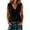 Black, variant on Kingdiese Womens Ruffle Neck Sleeveless Tank Top Summer Loose Fit Casual Blouse Athletic Short Sleeve Shirt Women, Size S