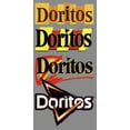 thumbnail image 2 of Junior's Doritos Logo Evolution  Cowl Neck Sweatshirt Gray Heather 4X Large, 2 of 4