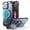 Blue, variant on SUPCASE for 2024 Apple iPhone 16 (6.1") Case with Camera Cover Stand, [Compatible with MagSafe] [Built-in Kickstand] [Military-Grade Protection] Heavy Duty Strong Magnetic Force Phone Case, Blue