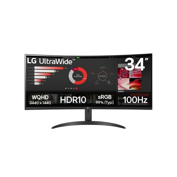 Monitor LG 34' Curvo