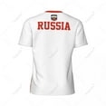thumbnail image 4 of Exclusive design Russia Flag Grain 3D Printed Men For Running Bike Soccer Tennis Fitness Sports tshirt Mesh Fans Short T-shirt, 4 of 13