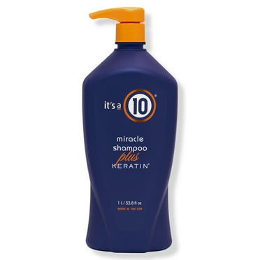 It's a 10 Miracle Shampoo Plus Keratin, 33.8 Fl Oz