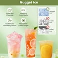 thumbnail image 2 of Costway 56 lbs/24 H Pepple Chewable Countertop Ice Maker with Self-Cleaning System, 2 of 9