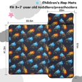 thumbnail image 5 of Monster Cartoon Truck Black Pattern Teens Toddler Nap Mat with Pillow, Sleeping Mat Bag for Preschool Daycare 51"x22", 5 of 6