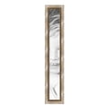 thumbnail image 2 of ArtToFrames 6" x 48" Antique Silver Picture Frame, 6x48 inch Silver Wood Poster Frame (WOM-4944), 2 of 7