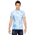 thumbnail image 1 of 365PR Team 365 Paw Print Tie Dyed T-Shirt - Sport Light Blue - Large, 1 of 2