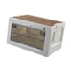 thumbnail image 4 of Caja plegable para acampar, organizadores de armario plegables con luz, cajas de almacenamiento para habitaciones, contenedores de almacenamiento Claro, 4 of 9