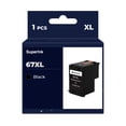thumbnail image 1 of Cartouche d'Encre Noire HP 67TG Compatible par Superink, 1 of 6