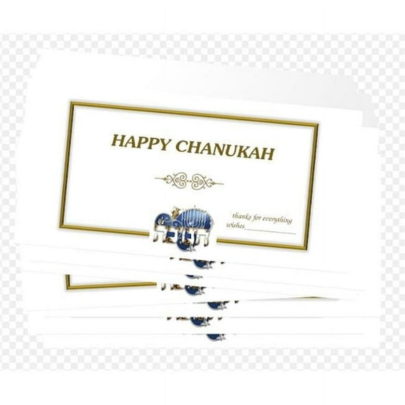 English Chanukah Tip Envelope, Pack of 10