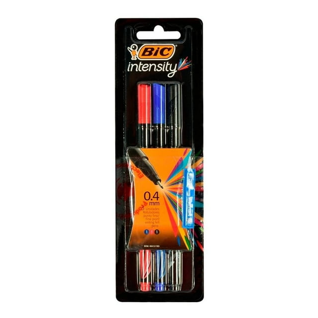 Rotuladores Bic Intensity Punto Fino 3 Piezas