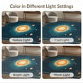 thumbnail image 7 of ODIKA Large Galaxy Planets Starry Border Planetary Stars Themed Science for Dining Room, Under Table, Home Office, Non-Slip Chair-Friendly, 7 of 7