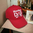 thumbnail image 3 of Hockey Dad Hat - Red, 3 of 3