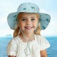 thumbnail image 3 of Outdoor Kids Sun Hat Boys Sun Hat Girls Beach Hat UPF 50+ Bucket Hat Wide Brim Children's Fishing Safari Hat, 3 of 7