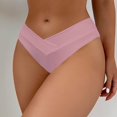 thumbnail image 3 of LAICAIW Women's V Cut High Waisted Bikini Bottom Ribbed High Cut Cheeky Swimsuit Bathing Suit Bottoms, 3 of 7
