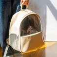 thumbnail image 5 of Mochila para mascotas, transporte de viaje para gatos y perros pequeños-B Afortunado Sencillez, 5 of 5