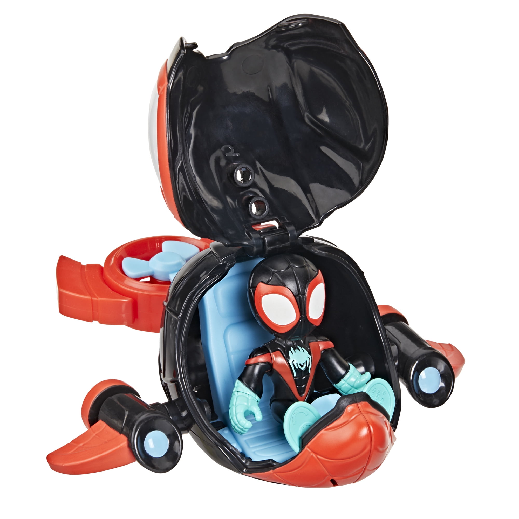 Marvel Spidey and his Amazing Friends Water-Webs Spin Dolphin Submarine Toy