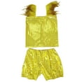 thumbnail image 3 of Tiijoy Girls Shiny Sequin Sleeveless Top and Shorts Set for Stage Show Party, Sizes 2-3, 3 of 3