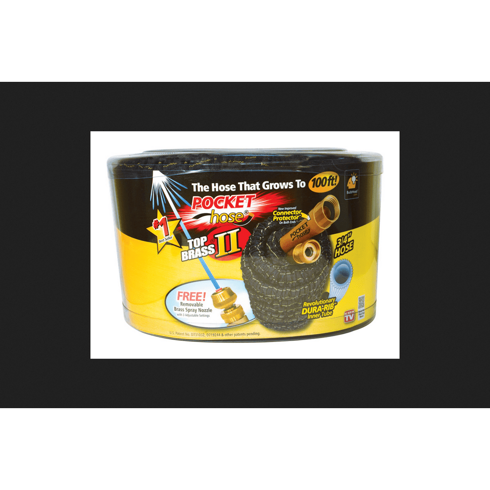 Telebrands Top Brass II As Seen On TV 3/4 in. Dia. x 100 ft. L Garden