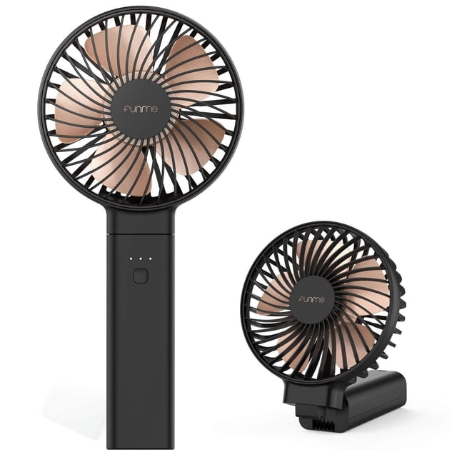 Ventilador portátil de mano OUTXE Funme 5000 mAh USB de 4 velocidades negro