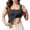 Grey, variant on Siminsem Women's Wide Strap Shelf Bra Tank Top with Built in Bra Cotton Tummy Control Shaper Camisole Adjustable Straps Scoop Neck Light Support Layering Cami, Black,L