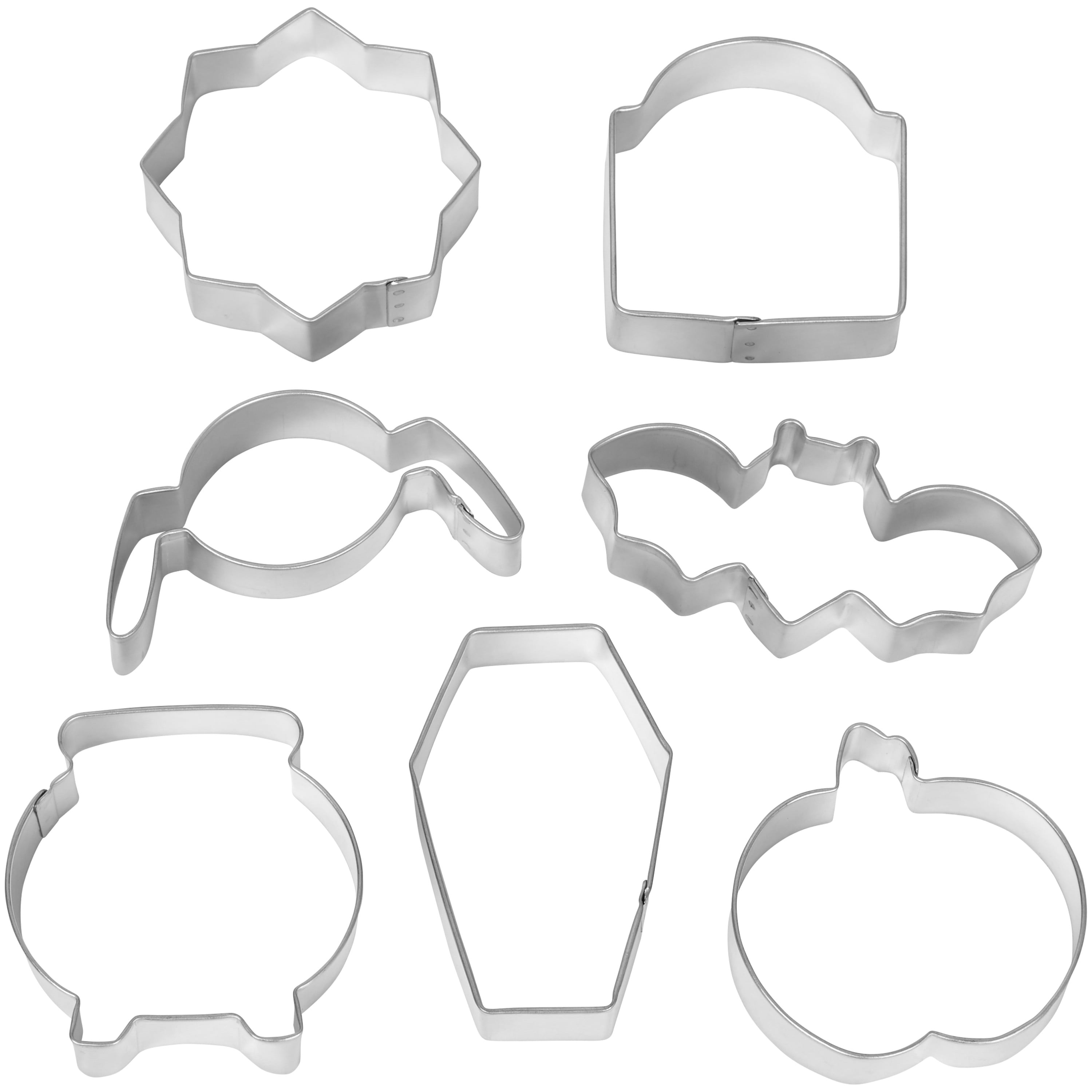 4 inch and 3 inch Simple Ghost cookie cutters