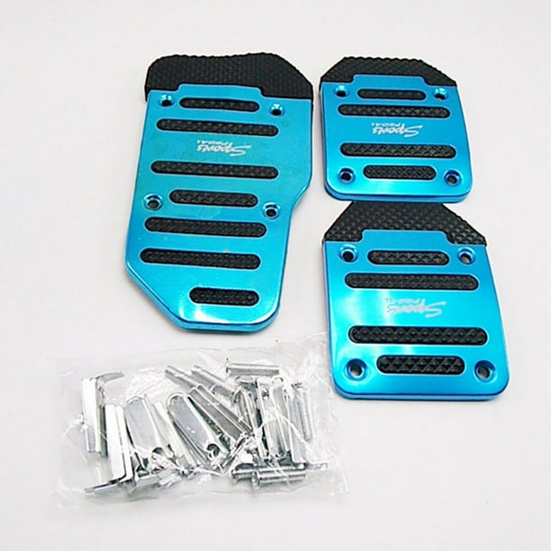 AkoaDa 3Pcs\/Pack Universal Car Aluminium Alloy NonSlip Pedal