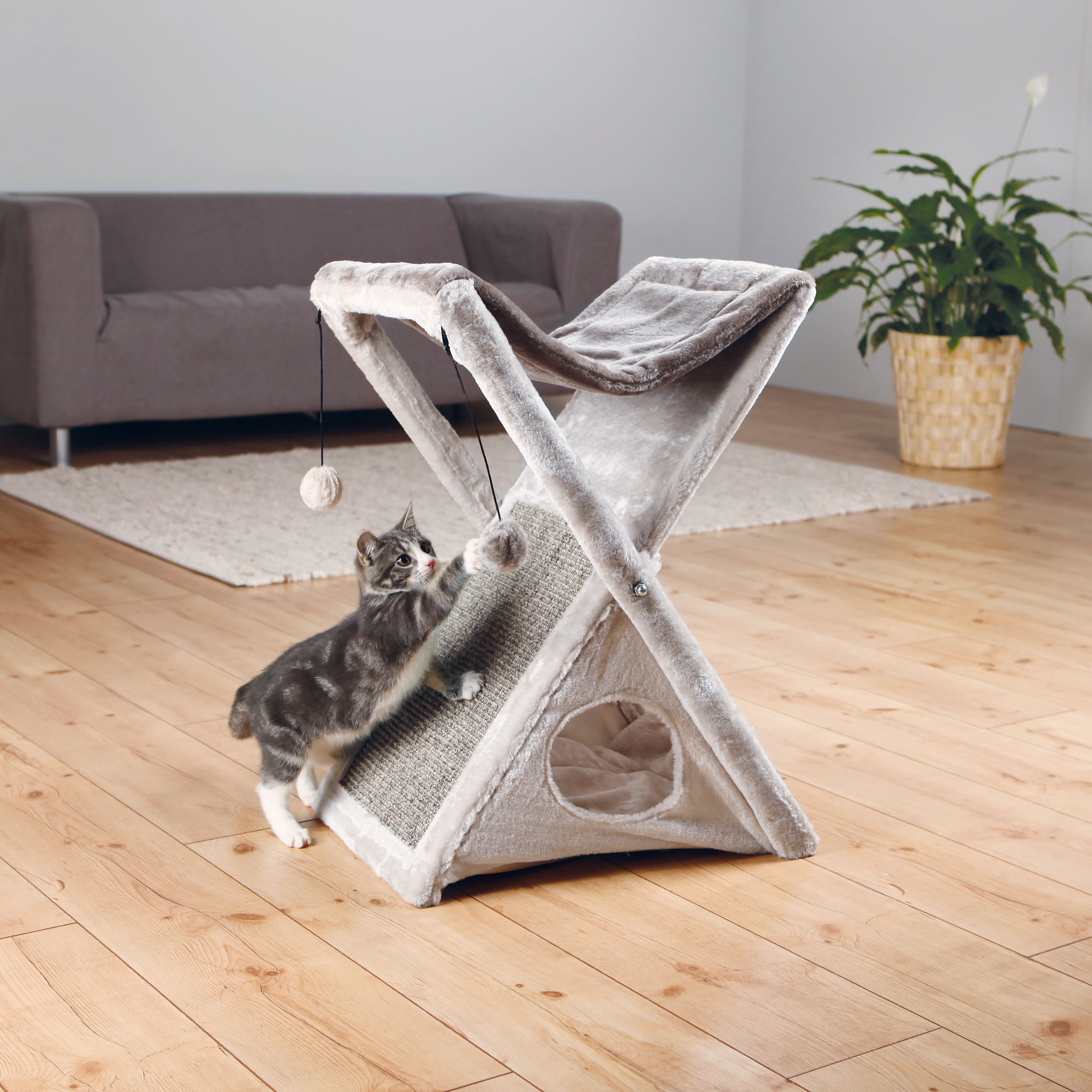 Miguel fold and store 2025 cat tower