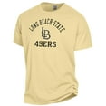 thumbnail image 2 of ComfortWash Gold Cal State Long Beach The Beach Arch Logo Garment Dyed T-Shirt, 2 of 3