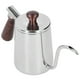 thumbnail image 2 of Cafetera portátil de acero inoxidable ZHCH hervidor de café plateado 700ml, 2 of 5