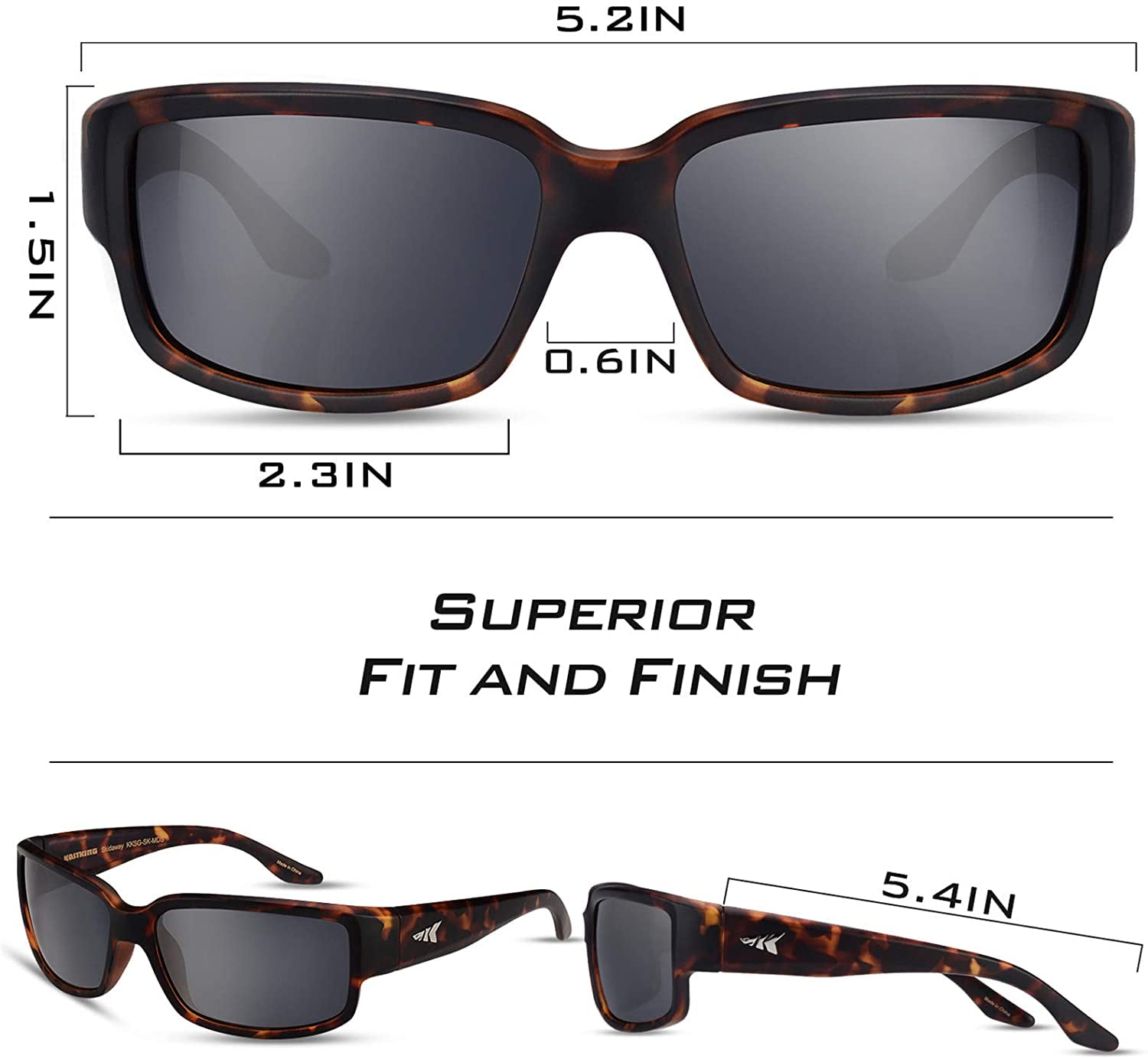 KastKing Skidaway Polarized Sport Sunglasses, UV Protection