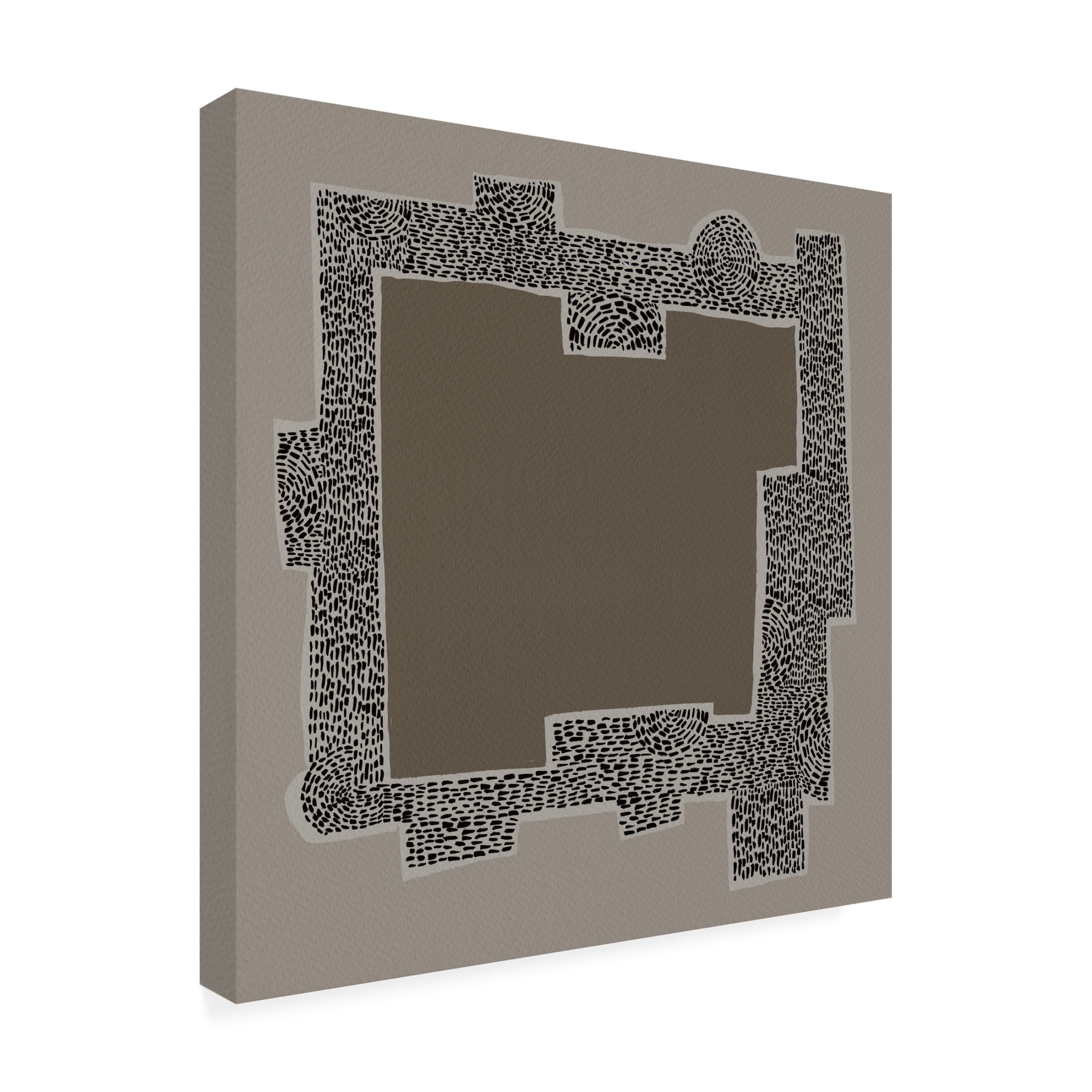 Trademark Fine Art Regina Moore  Neutral Stack IV Canvas Wall Art