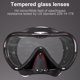 thumbnail image 5 of Juego de esnórquel para ventana, equipo de esnórquel para adultos, máscara de buceo antivaho profesional, gafas de natación antifugas y esnórquel superior seco para buceo, esnórquel, natación, 5 of 7