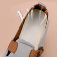 thumbnail image 6 of Women‘s Slip On Walking Shoes Lightweight Comfort with Buckle Breathable Casual Shoes Non-Slip for Garden & Leisure Gray 8.5, 6 of 7