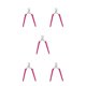 thumbnail image 2 of Seitruly Manicura Nail Cuticle Nipper Tijeras Dead Skin Remover Clippers Tool Mango de silicona Multifuncional Acero inoxidable Rose Type2 NO2, 2 of 6