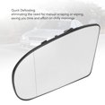 thumbnail image 4 of Vidrio De Espejo Retrovisor Calefactable Con Respaldo, Visibilidad Clara, Reemplazo De Vidrio De Espejo Retrovisor Lateral De Puerta Izquierda Y Derecha Para Benz C230 C240, 4 of 7