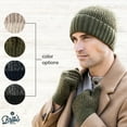 thumbnail image 4 of Britt's Knits Craftsman Knit Tech-Compatible Gloves - Olive (Men's), 4 of 6