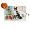 thumbnail image 5 of Finnish Lapphund Cozy Christmas Glass Cutting Board Large 12 in x 15 in, 5 of 5
