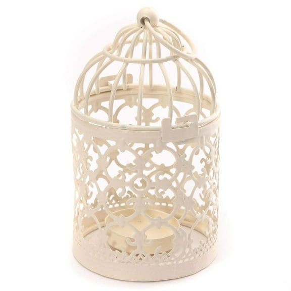 Grandest Birch Metal Tealight Candle Holder Hanging Lanterns Birdcage Candlestick Home Decor Hanging Birdcage Home Decor Candle Ho