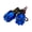 Blue, variant on Anti Shock Handlebar End Cap with LED Lights Safety Feature For Motorcycle Scooter Bike Modification