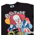 thumbnail image 3 of It  Adult Pennywise Clown T-Shirt, 3 of 3