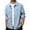 BU1, variant on Mens Denim Shirt Long Sleeve Jean Work Shirts Regular Fit (BU2 XXXL)