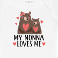 thumbnail image 4 of Inktastic My Nonna Loves Me Bear Boys or Girls Baby Bodysuit, 4 of 5