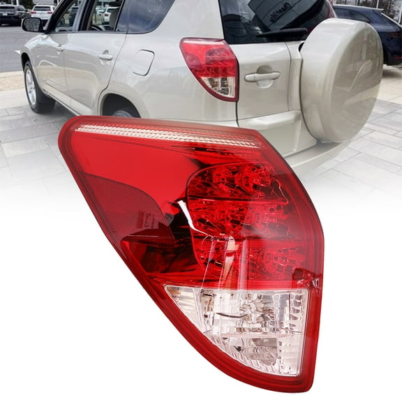 Genrics Left Driver Side Tail Light Replacement for 2006-2008 Toyota RAV4 Rear Brake Tail Lamp 8156142100 TO2818127