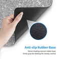 thumbnail image 6 of Balery Glittersilver Mouse Pad ,15.8x29.5 In Large Gaming Mouse Pad Desk Mat Long Non-Slip Rubber Stitched Edges,Waterproof Mousepad Desk Mat For Gamer Office Home, 6 of 9